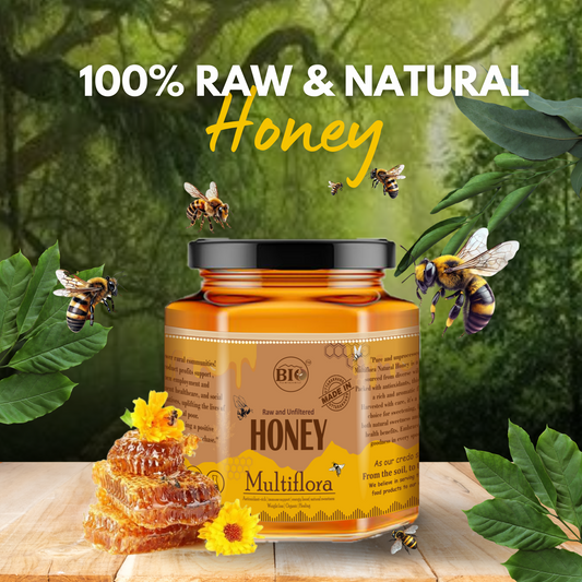 Purta Multi Flora 100% Organic Himalayan Honey