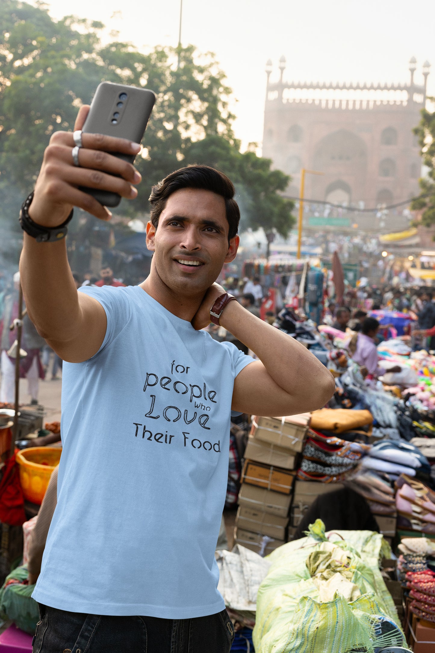 For People Who Love Their Food Summer T-shirt For Men