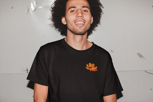 Sommer-T-Shirt für Herren (BLUMENKOPF)