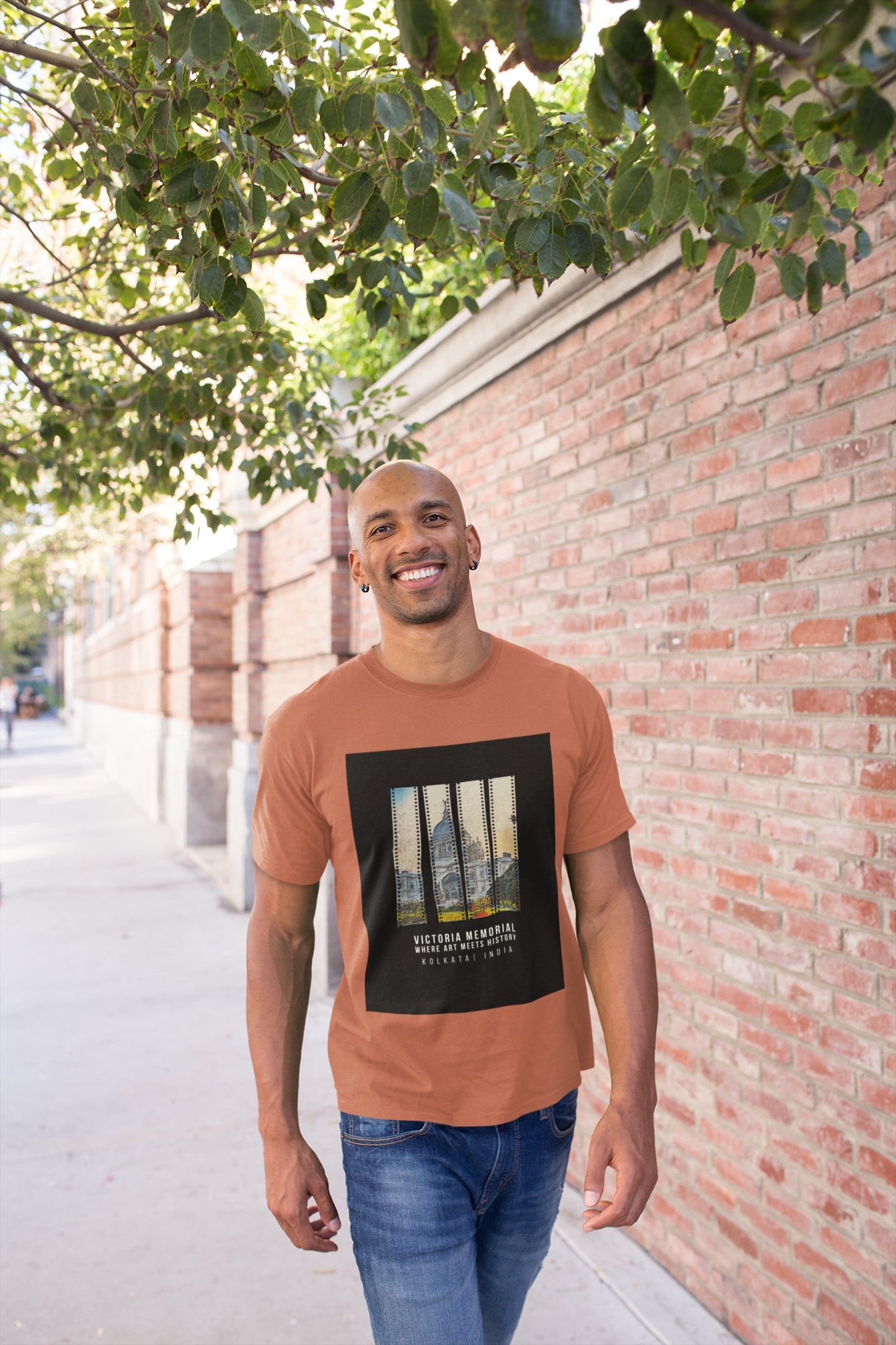Victoria Memorial Art Meets History Summer T-shirt For Men