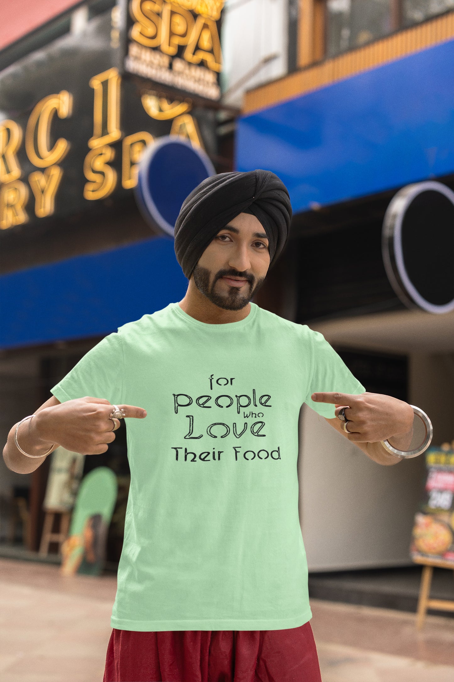 For People Who Love Their Food Summer T-shirt For Men