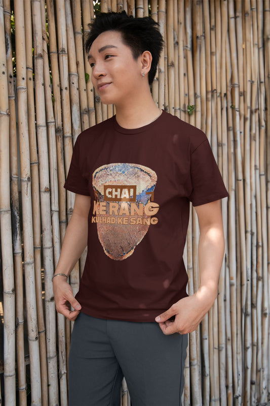 Chai Ke Rang Kulhad Ke Sang Unisex T-shirt