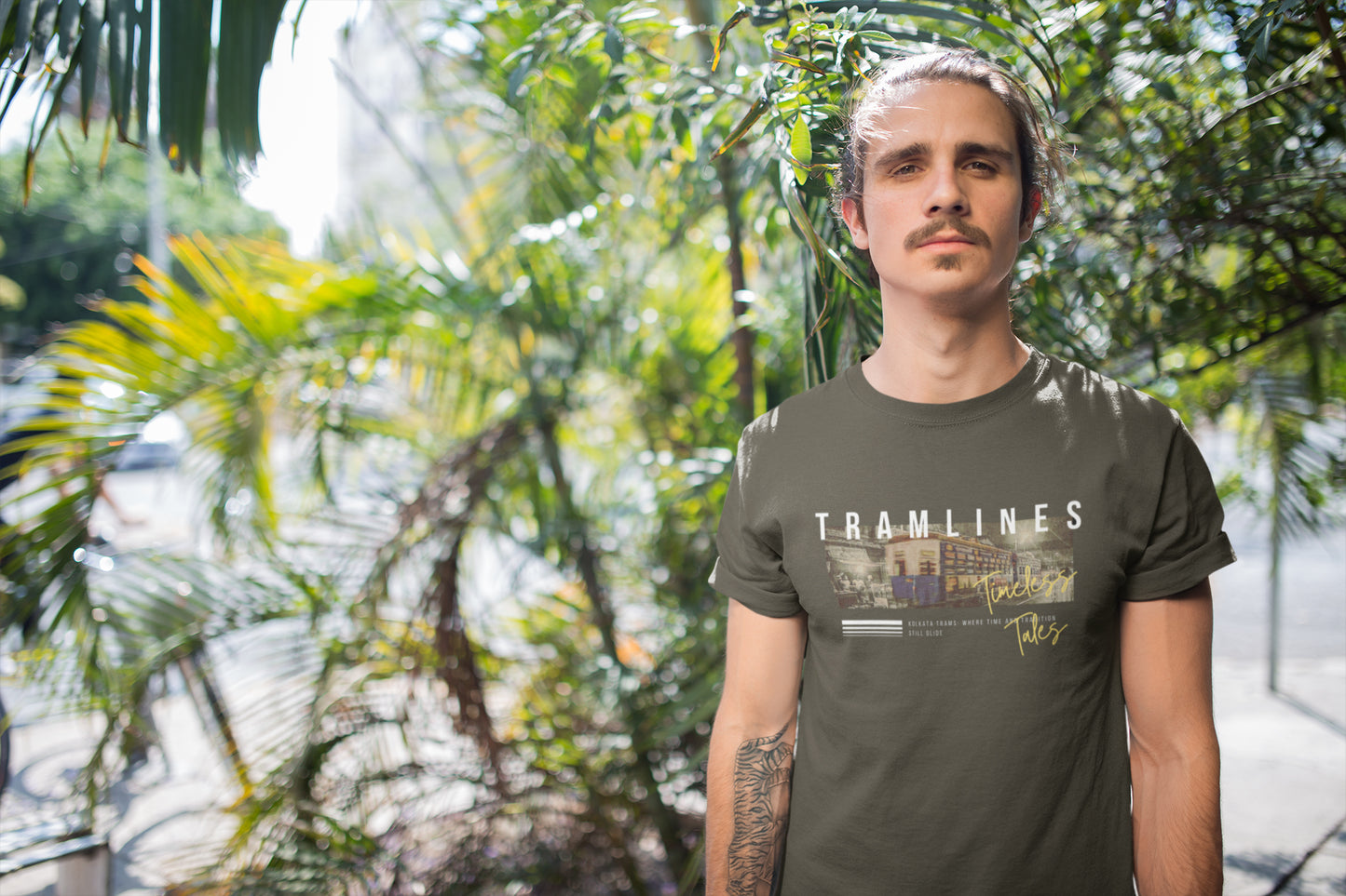 Kolkata Tramlines Timeless Tales Unisex T-shirt