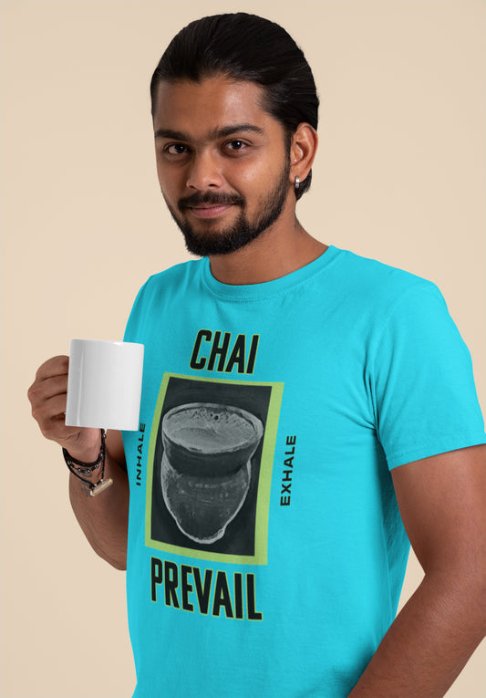 Inhale Exhale Chai Prevail Unisex T-shirt