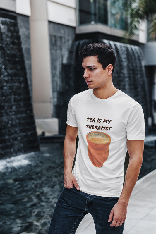 Tea Is My Therapist Unisex T-shirt