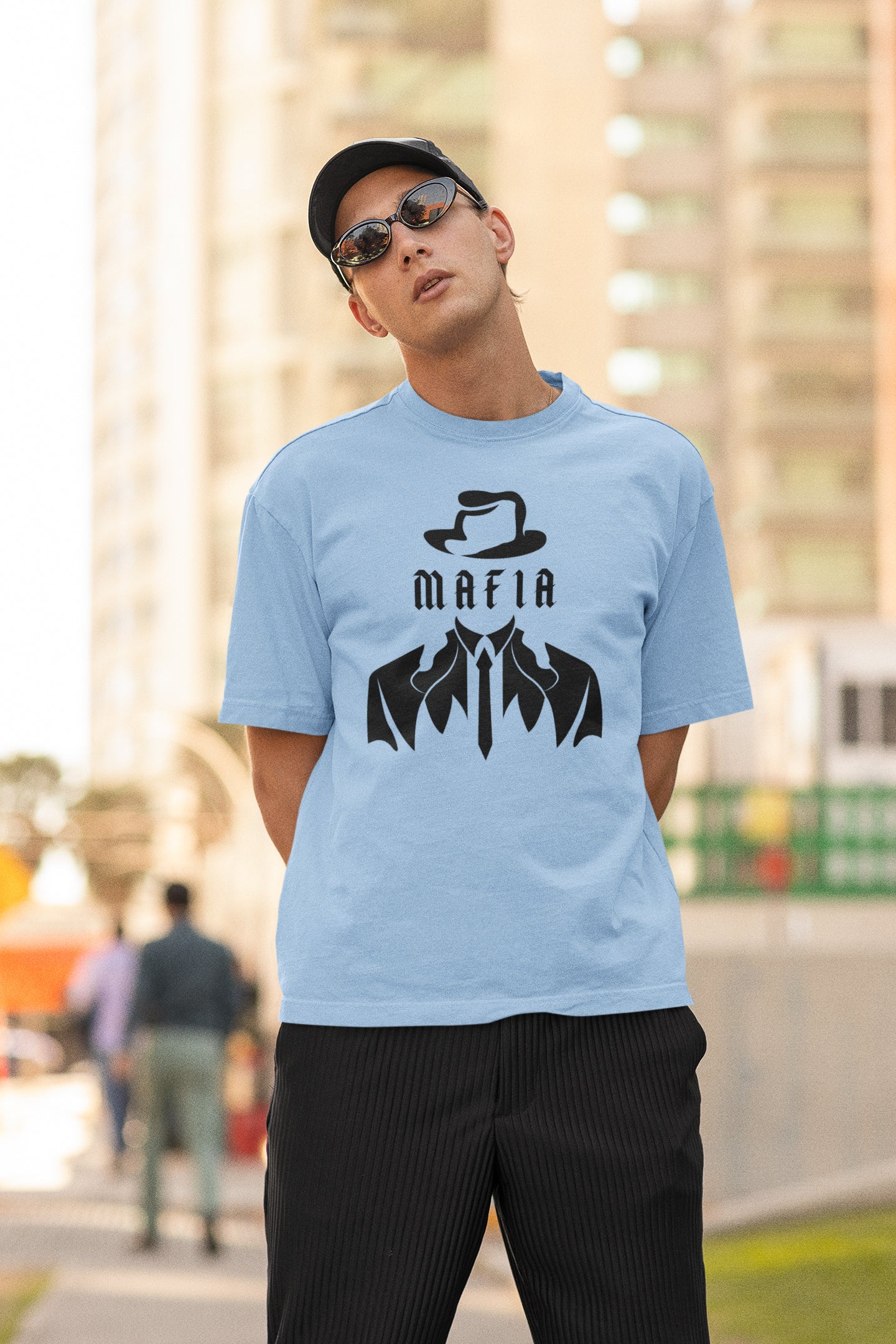 Mafia Unisex-Übergroßes T-Shirt