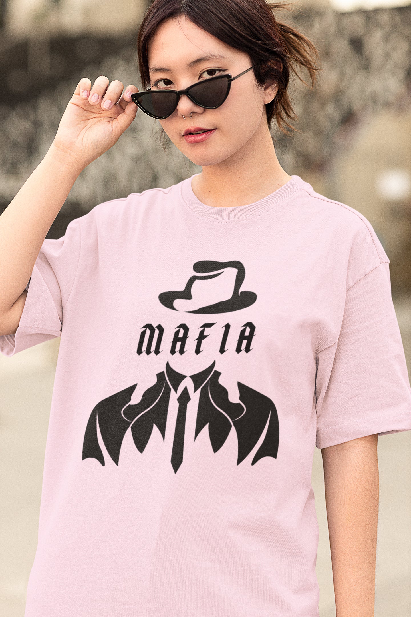 Mafia Unisex-Übergroßes T-Shirt