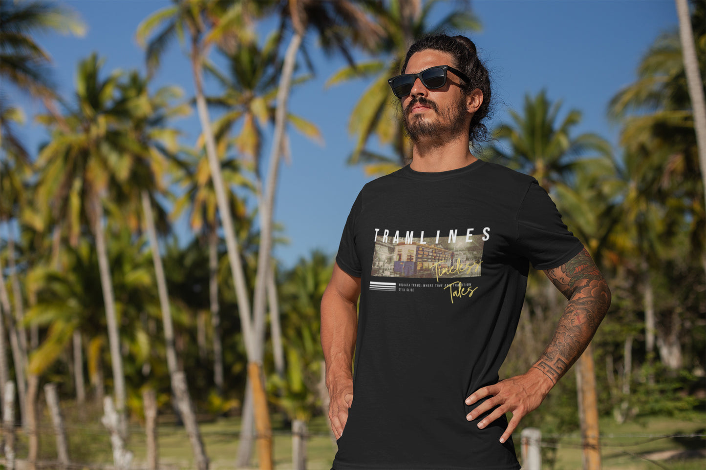 Kolkata Tramlines Timeless Tales Unisex T-shirt