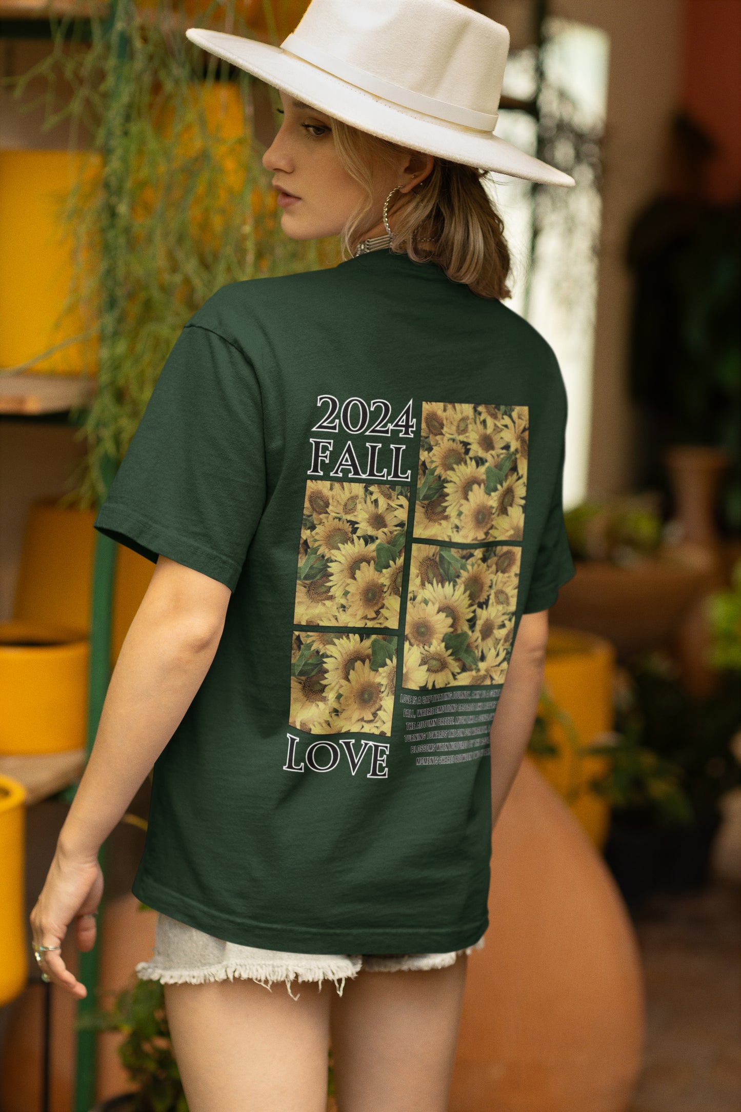 2024 Fall Love Unisex Oversized T-shirt
