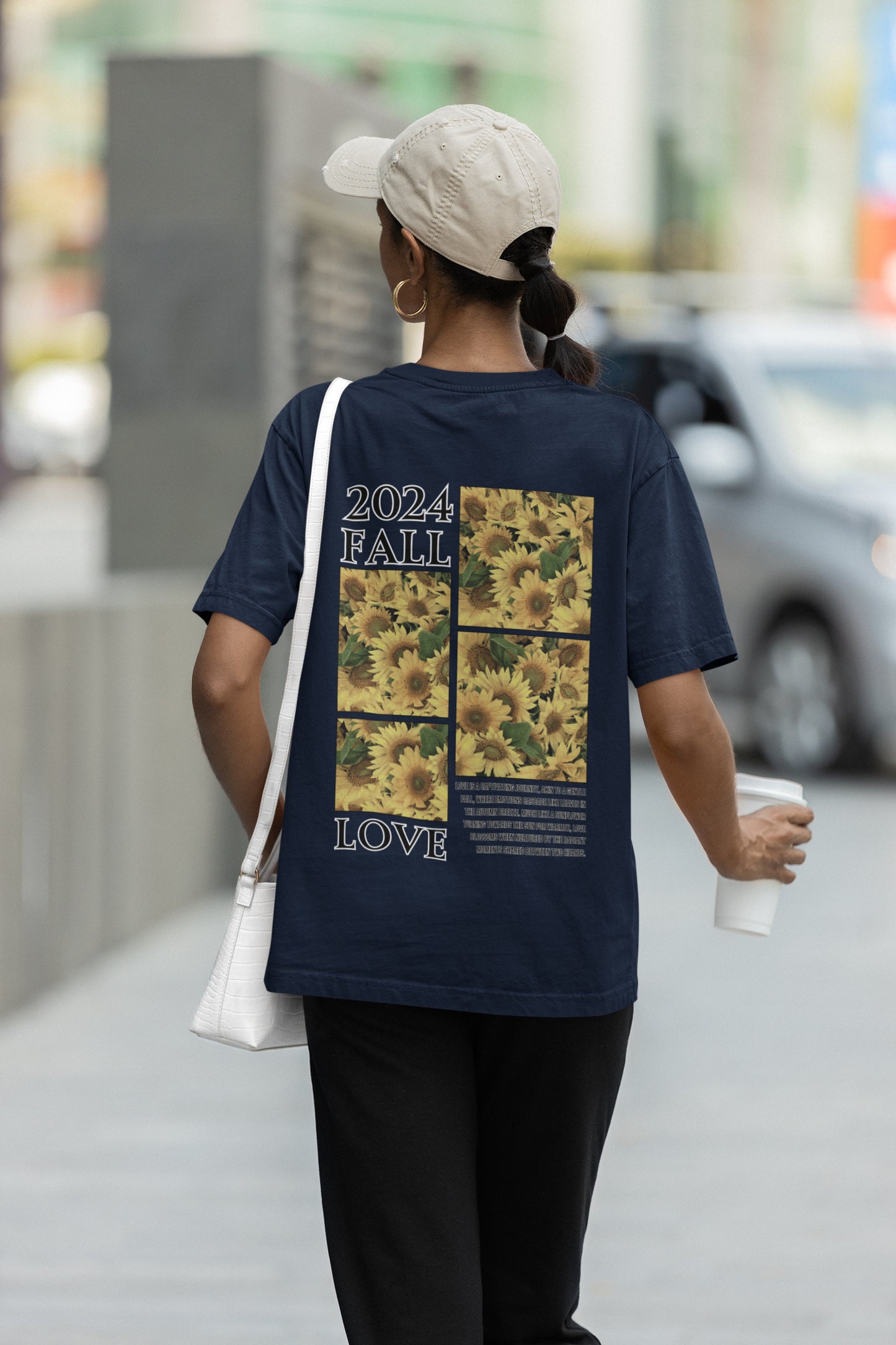 2024 Fall Love Unisex Oversized T-shirt