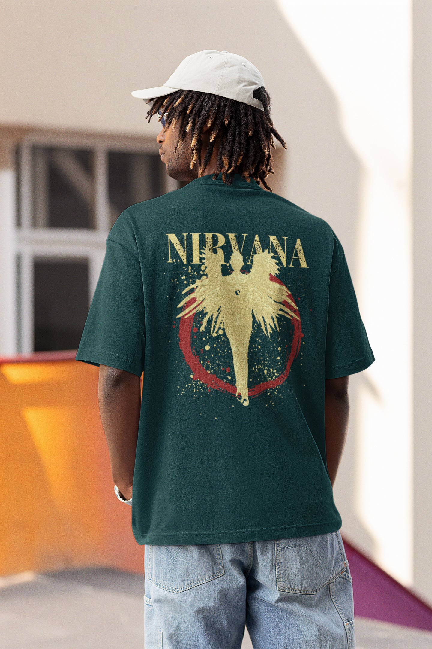 Nirvana Oversized Unisex T-shirt Back Print