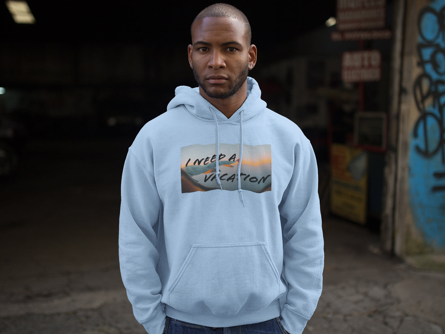 I Need A Vacation Unisex Hoodie
