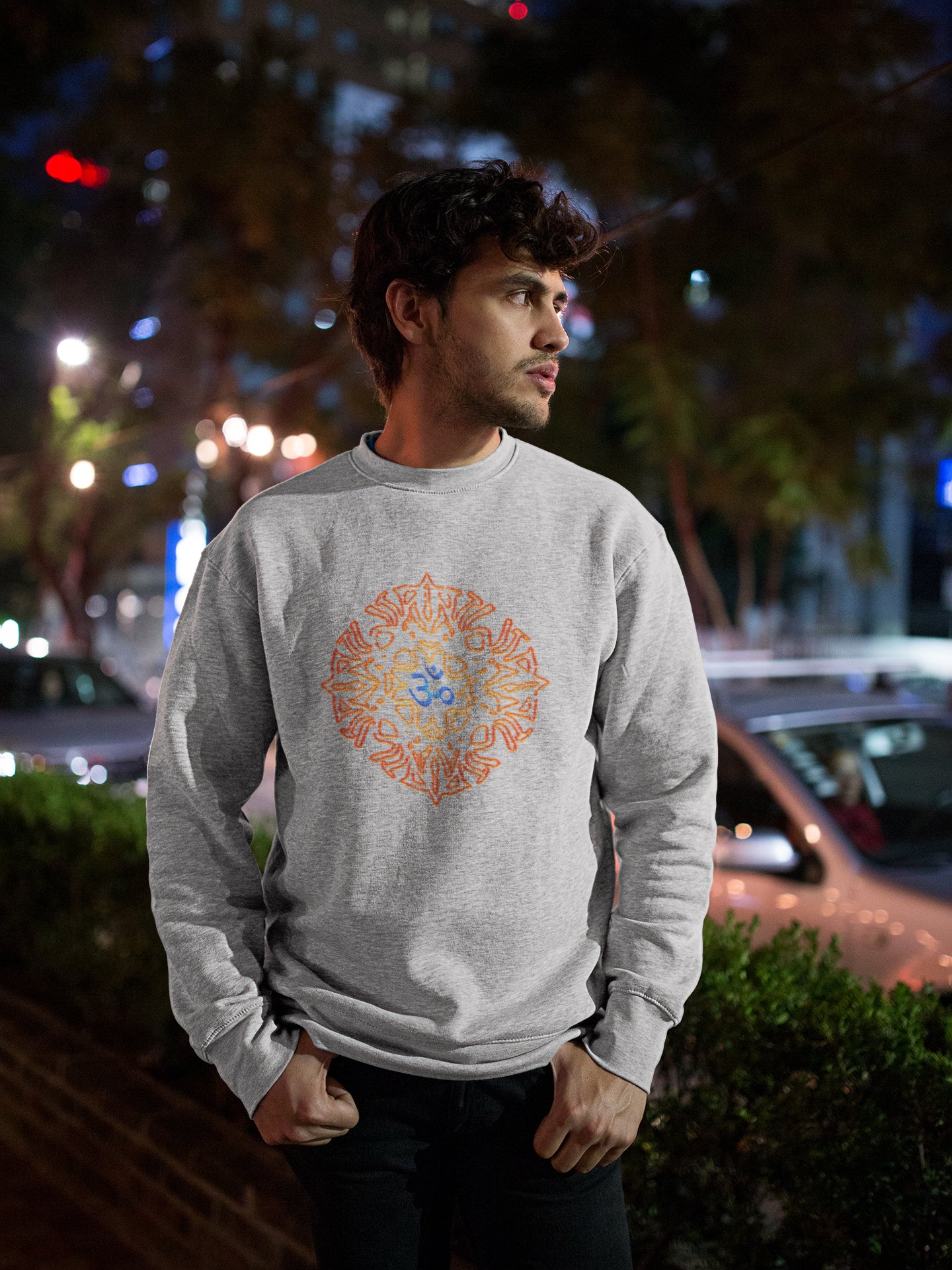 Om Pattern Unisex Sweatshirt