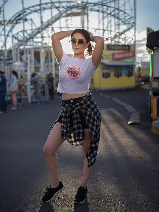 Beste Mama aller Zeiten Crop Top für Damen