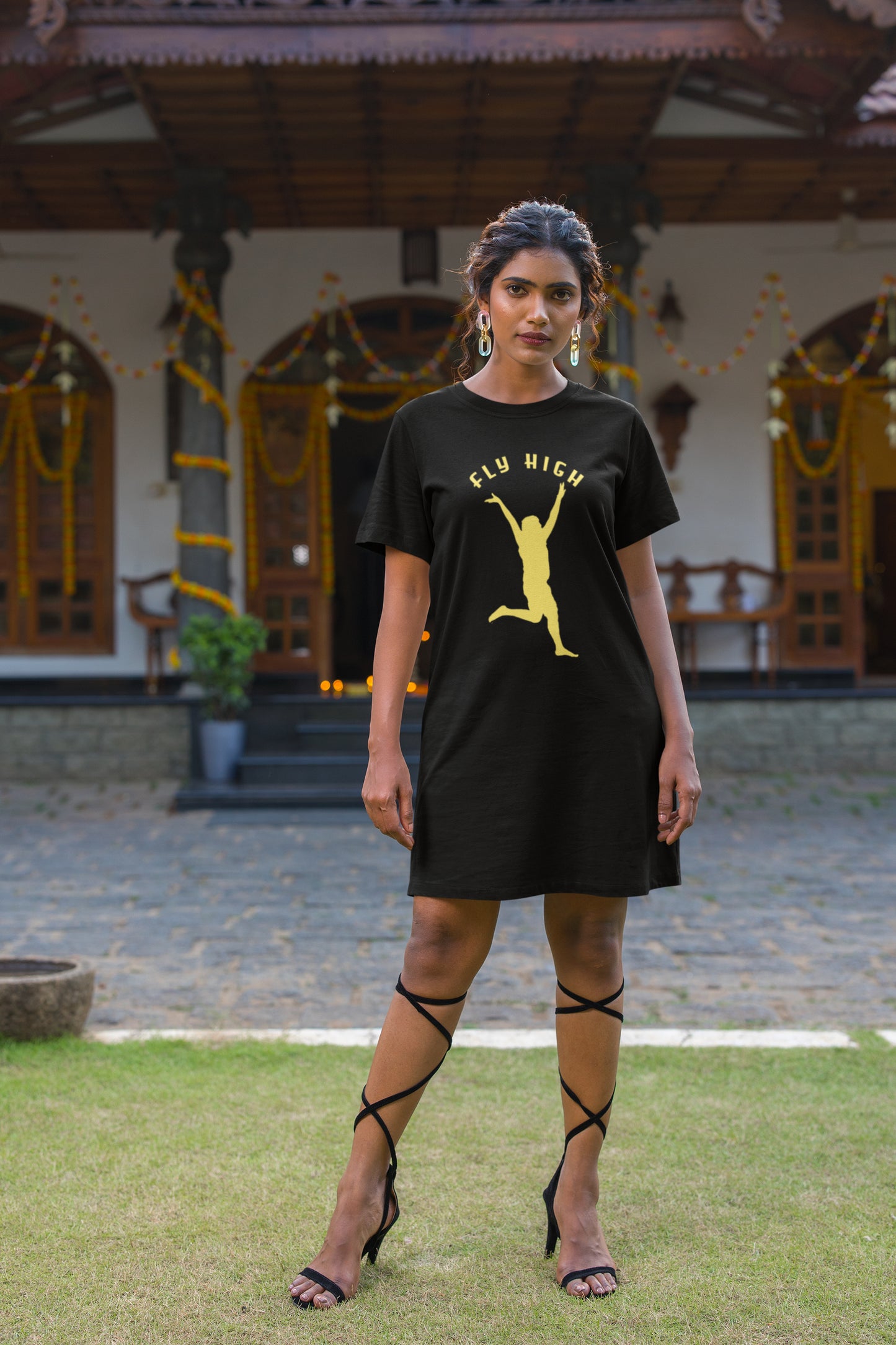 Fly High Y T-shirt Dress