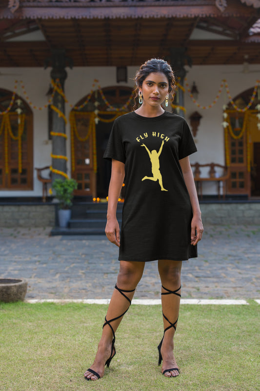 Fly High Y T-shirt Dress