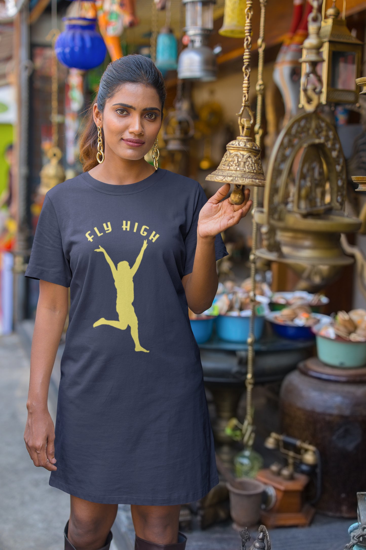 Fly High Y T-shirt Dress