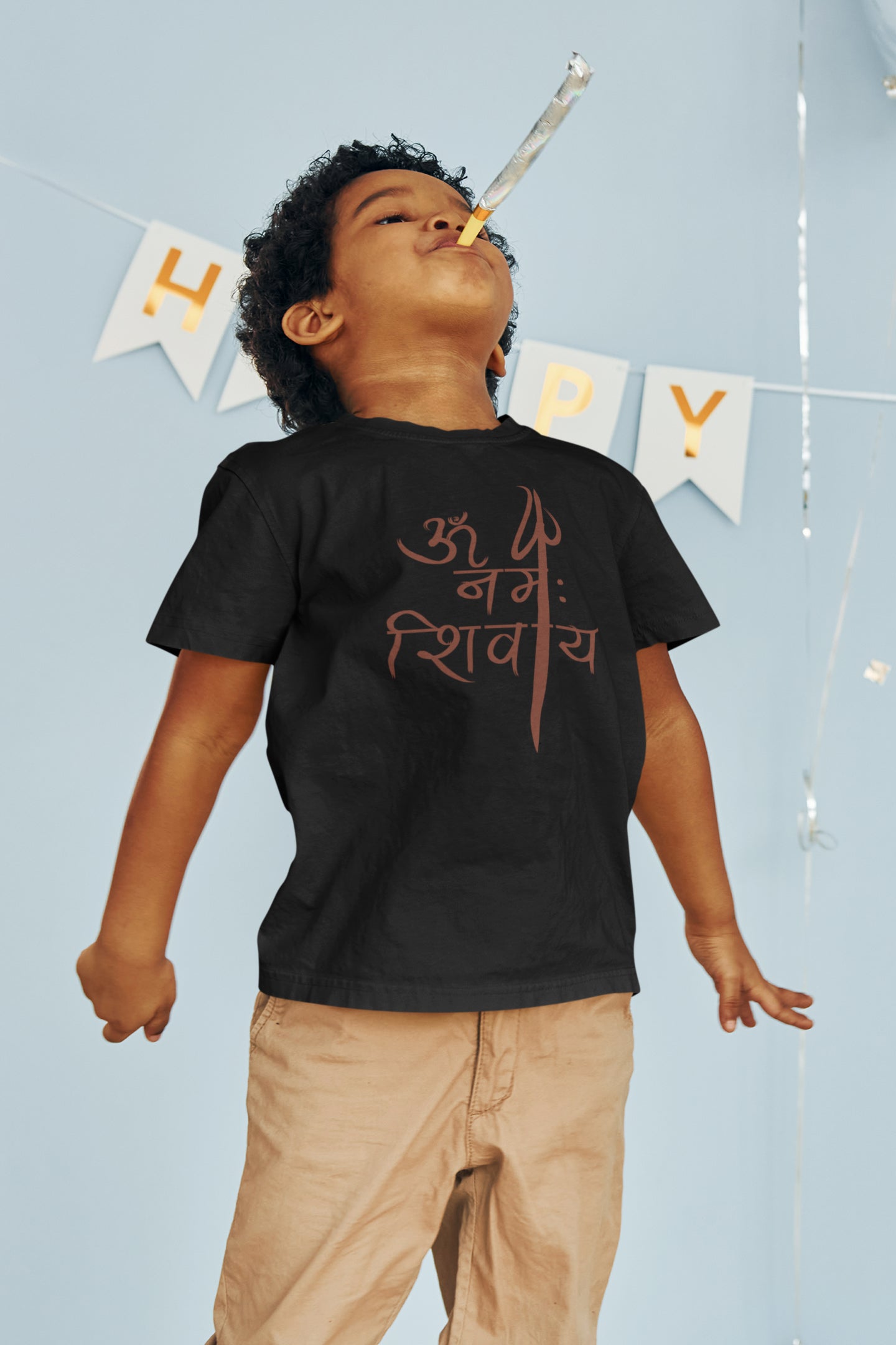 ओम नमः शिवाय समर टी-शर्ट लड़कों के लिए