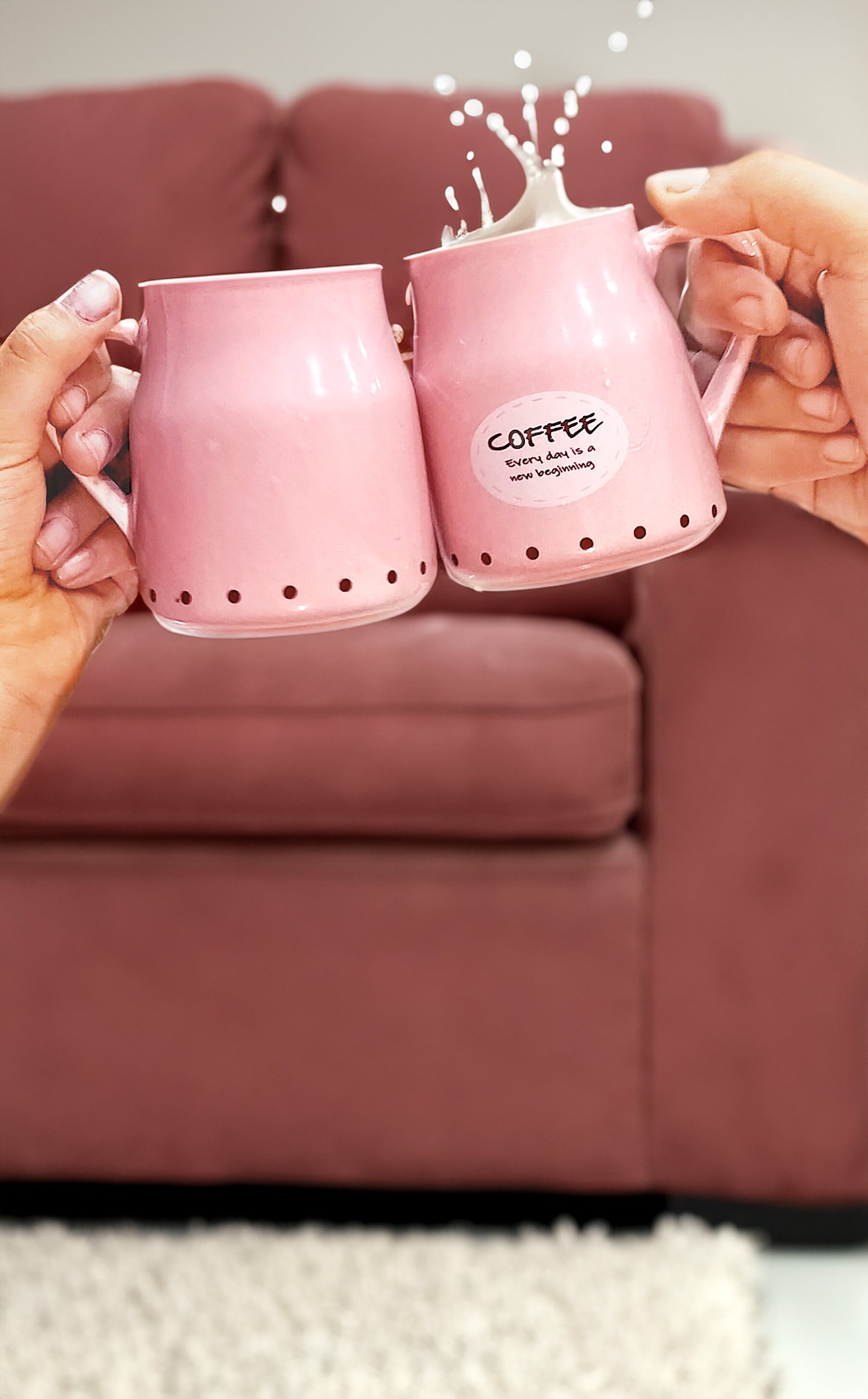 New Beginning Milk Jug Shaped Coffee Cup
