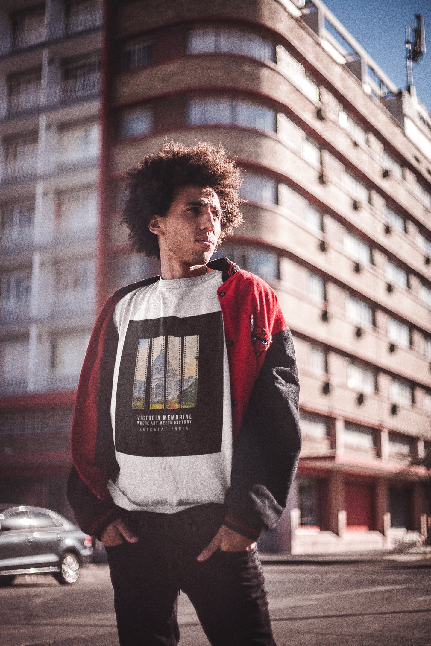 Victoria Memorial Art Meets History Summer T-shirt For Men