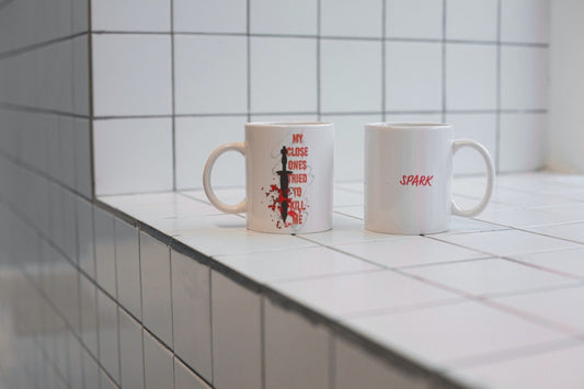White Coffee Mug (My Close Ones Tried To Kill Me)