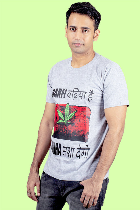 पुरुषों के लिए ग्रीष्मकालीन टी-शर्ट (बर्फी)