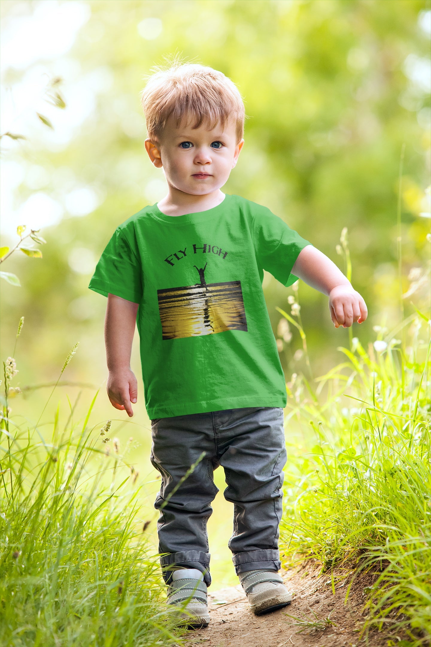 Fly High Shrivardhan Sommer-T-Shirt für Jungen