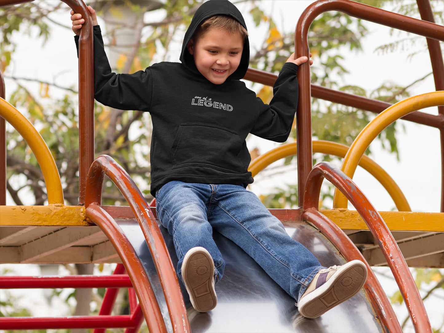 Son Of A Legend Hoodie For Boys