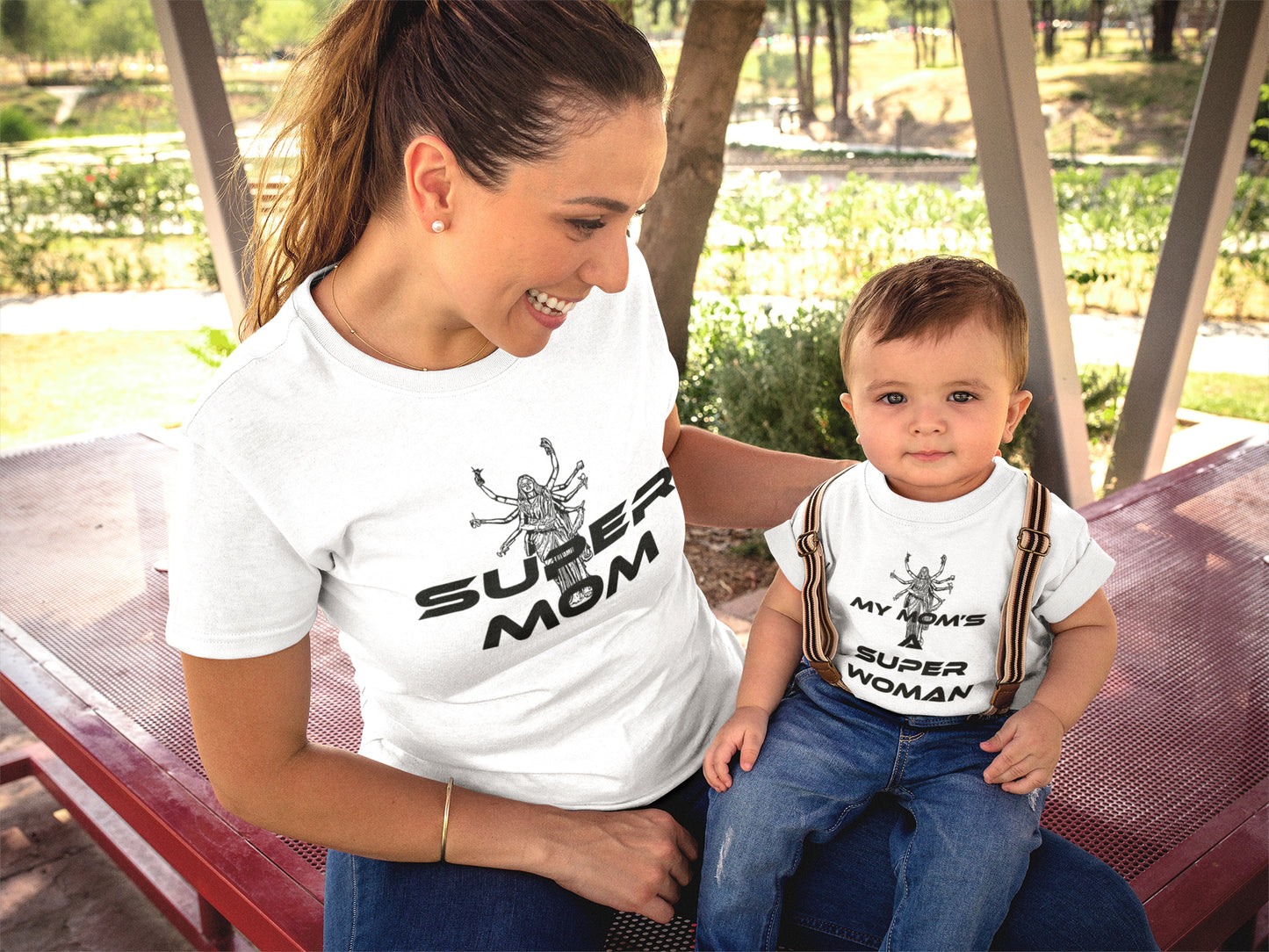 Summer T-shirt for Boys ( My Mom's A Super Woman )