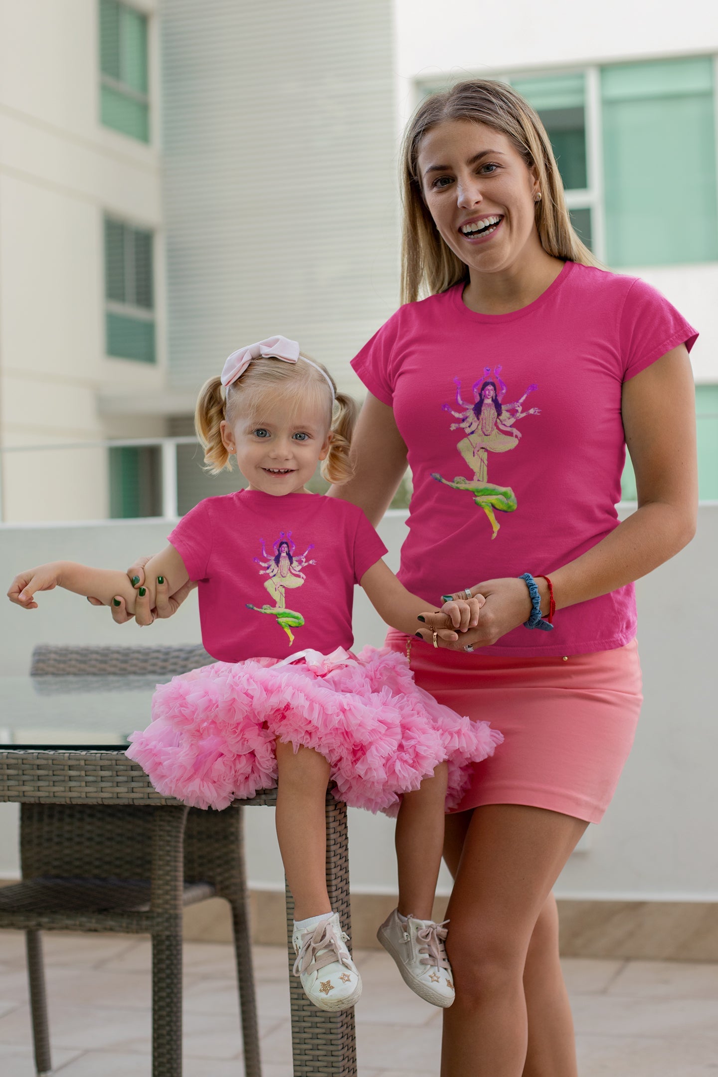 JMP Durga Summer T-shirt for Girls