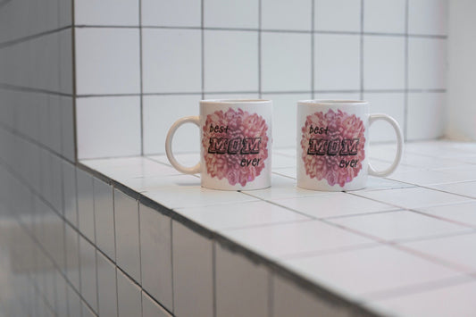 Weiße Kaffeetasse (Beste Mutter aller Zeiten)