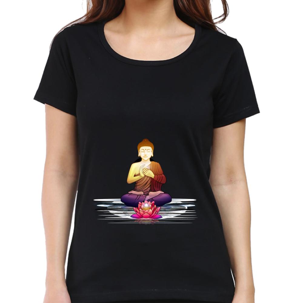 Summer T-shirt for Women(BUDDHA)