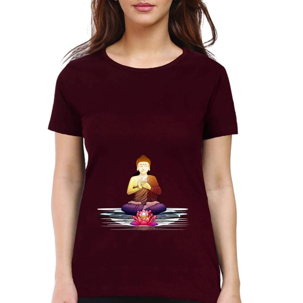 Summer T-shirt for Women(BUDDHA)