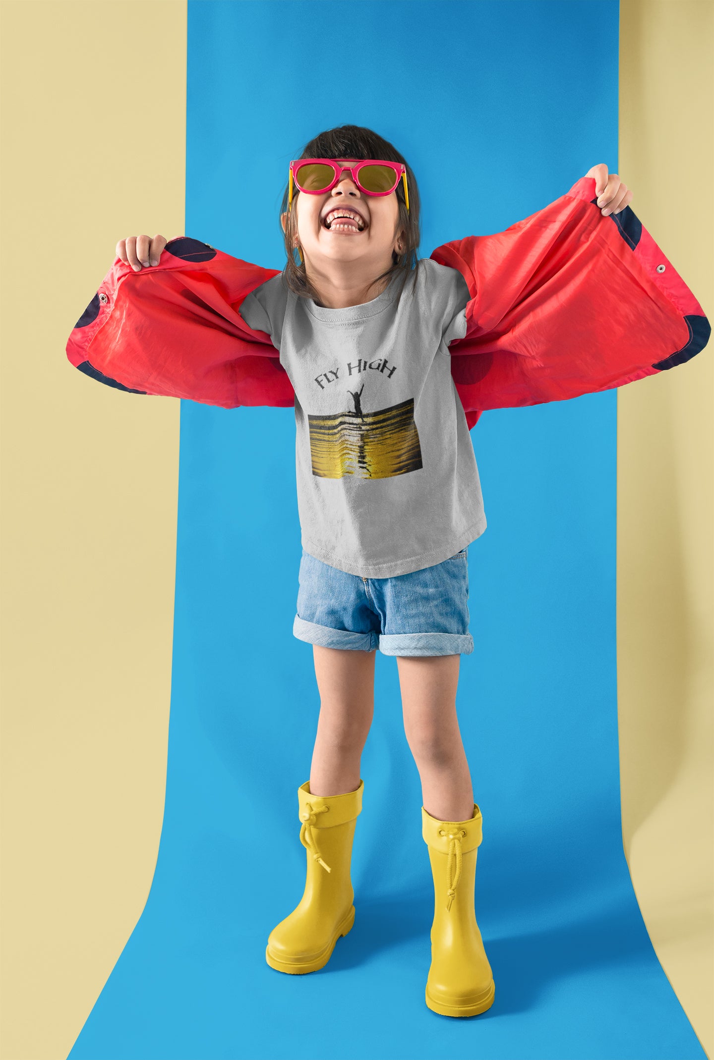 Fly High Shrivardhan Summer T-shirt for Girls