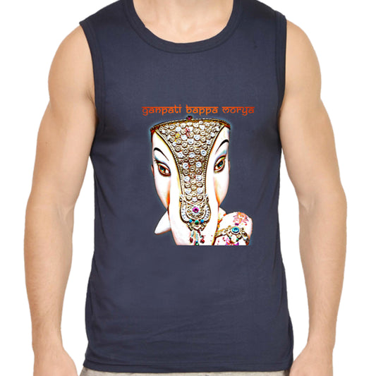 Ganpati Bappa Morya Bleistiftfarbenes Turnweste