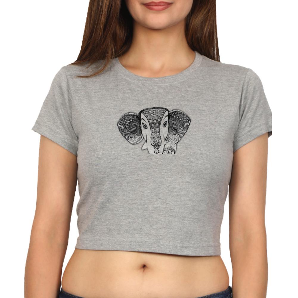 Crop Top for Ladies (GP_FF_TRSPRNT)