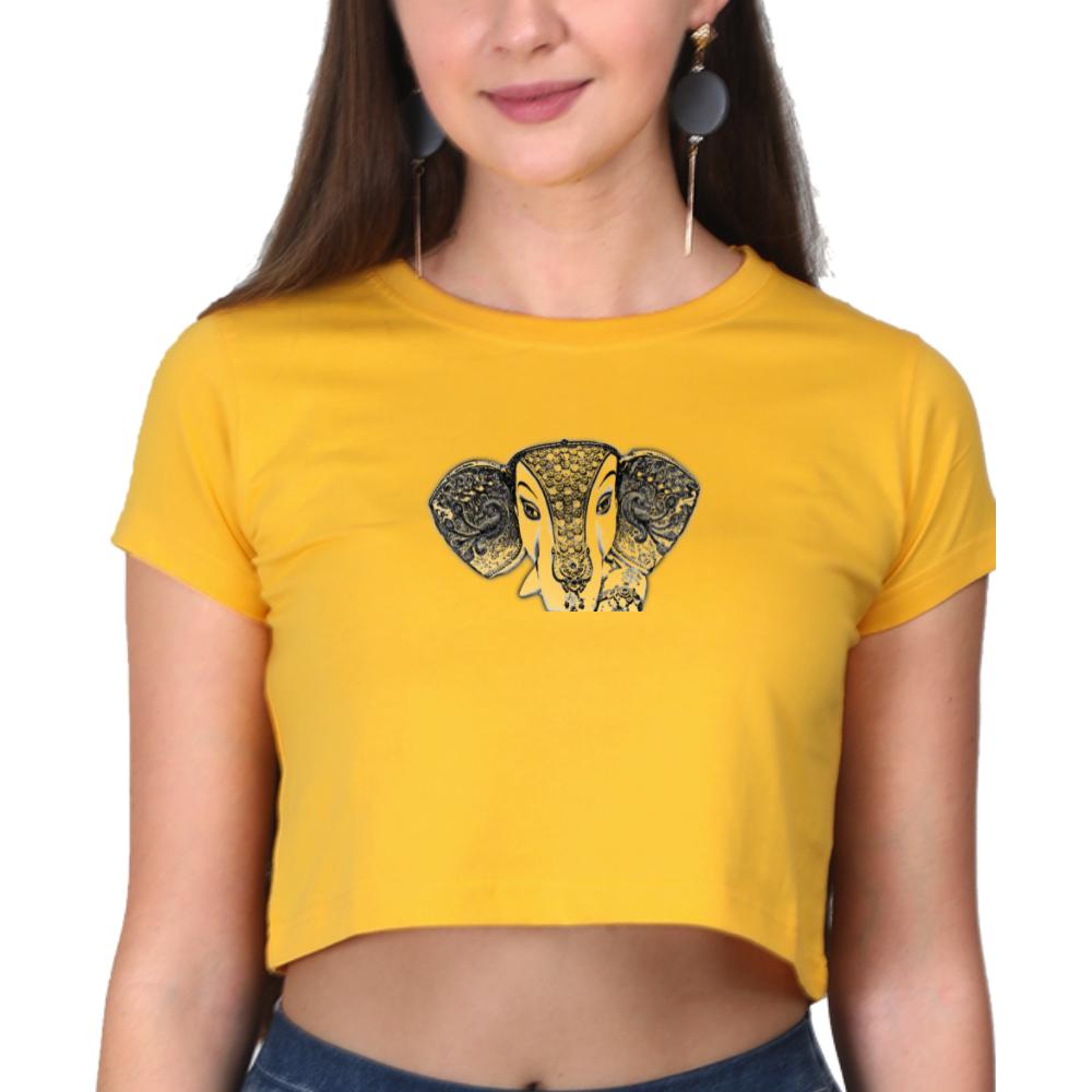 Crop Top for Ladies (GP_FF_TRSPRNT)