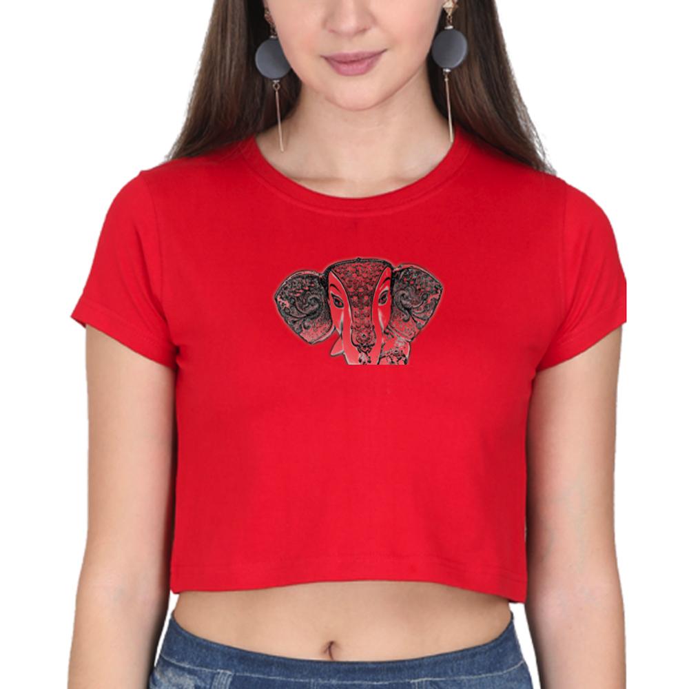 Crop Top for Ladies (GP_FF_TRSPRNT)