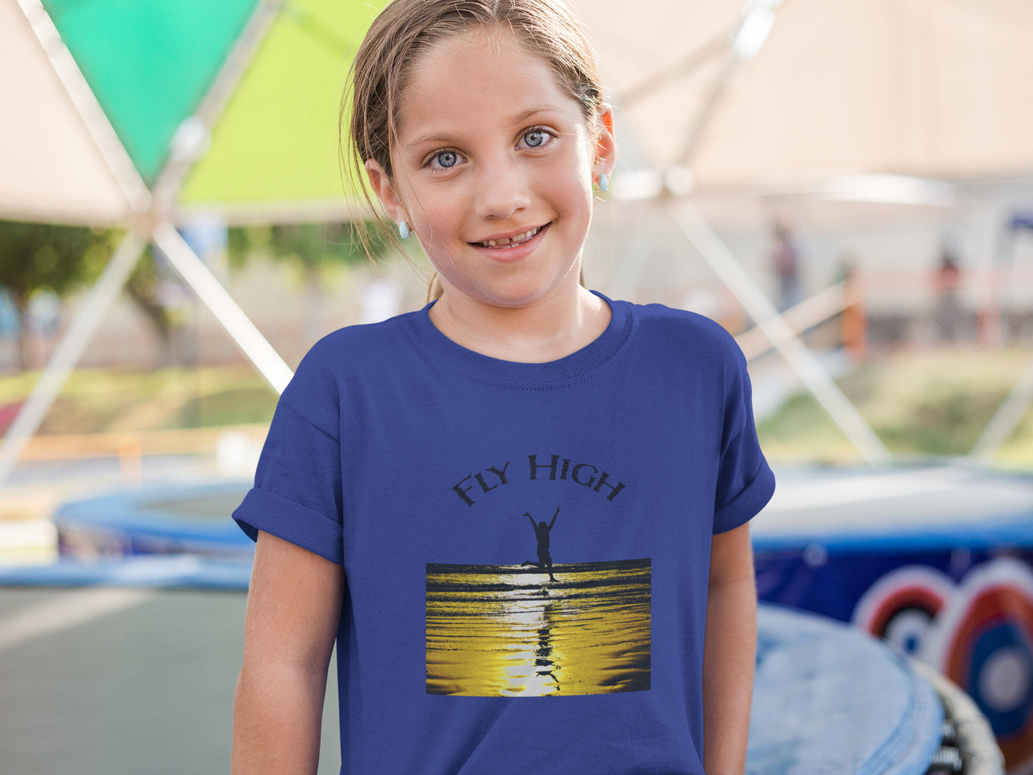 Fly High Shrivardhan Summer T-shirt for Girls