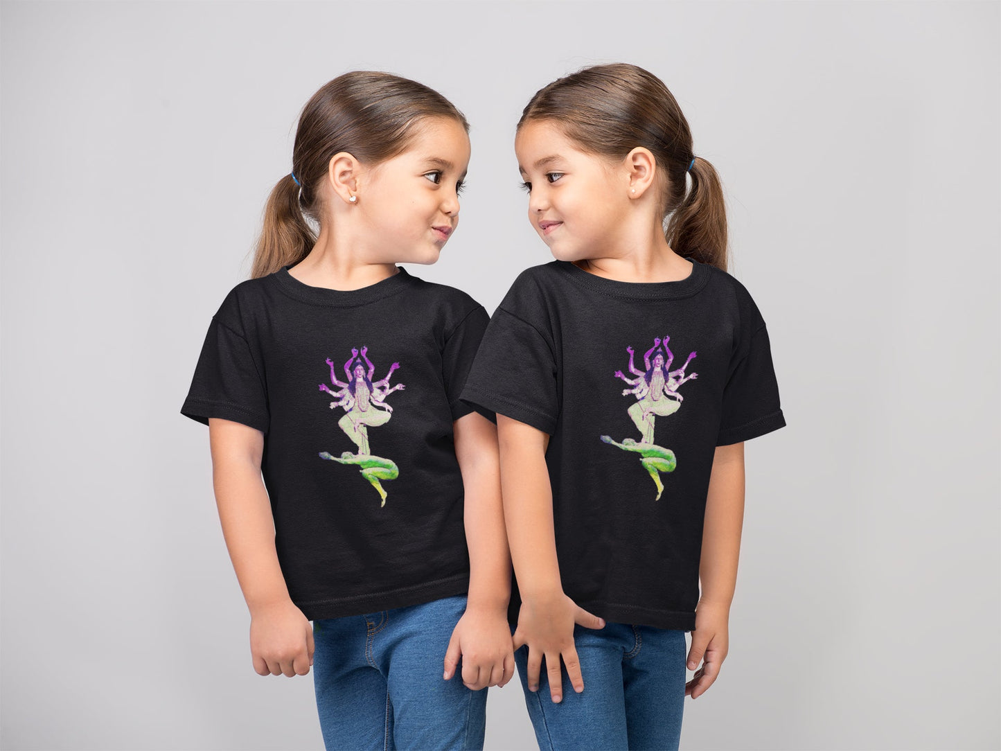 JMP Durga Summer T-shirt for Girls