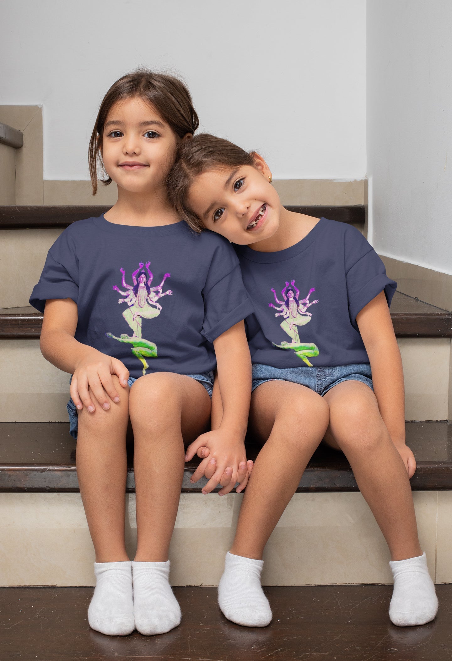 JMP Durga Summer T-shirt for Girls