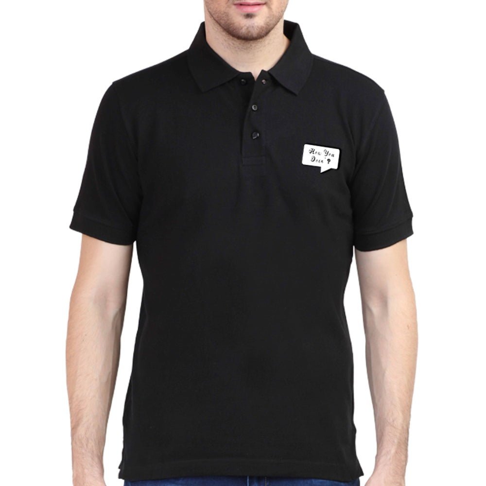 POLO T-shirt for Men(FRIENDS HOW YOU DOING)