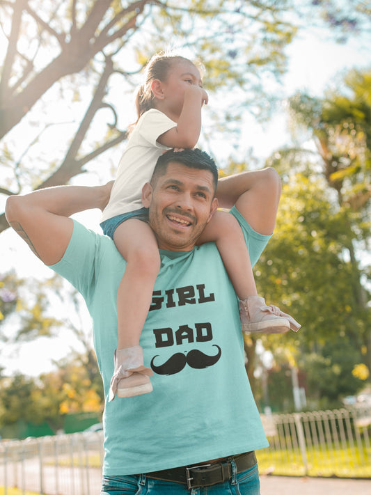 Mädchen-Papa-Sommer-T-Shirt für Männer