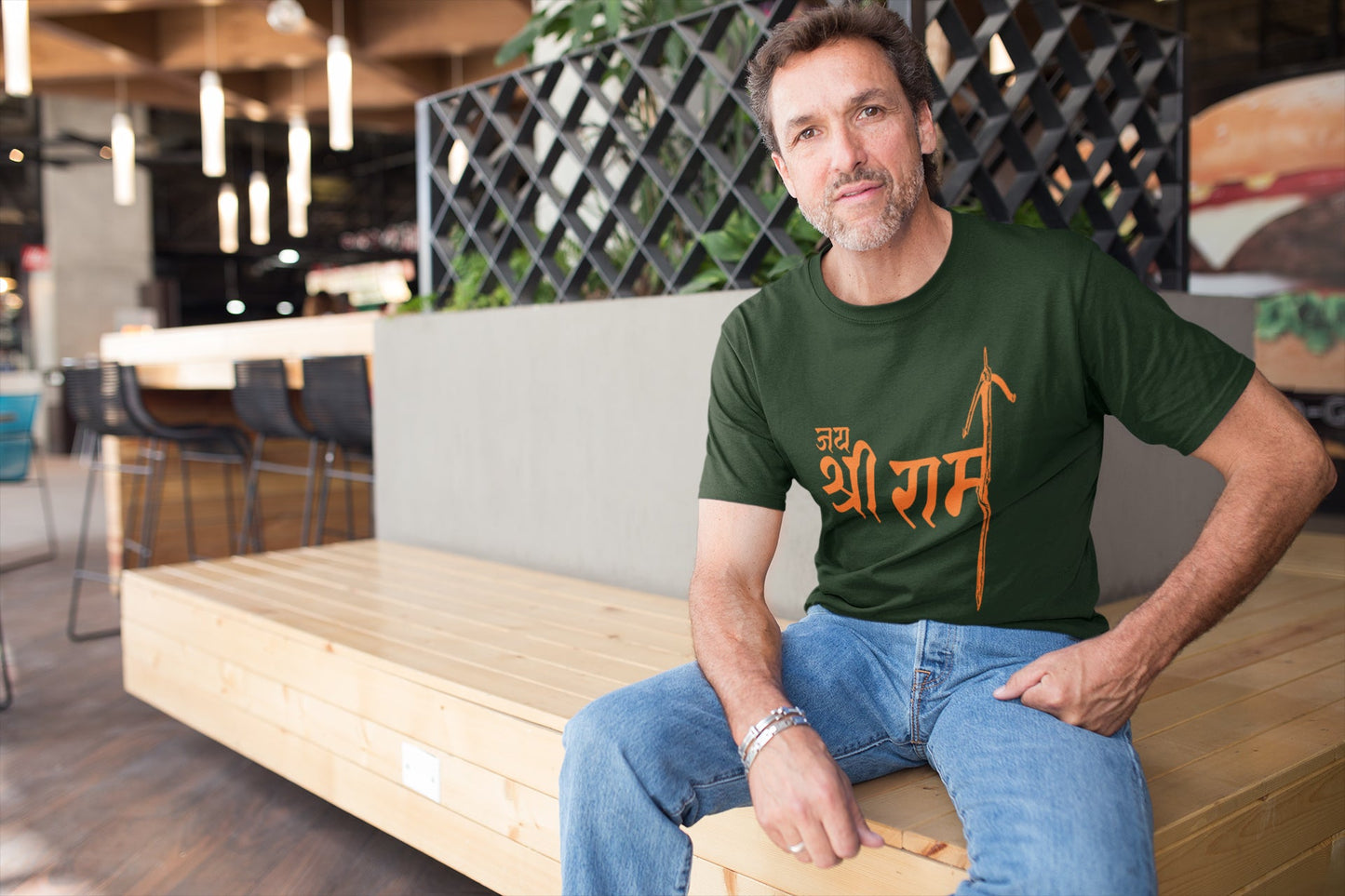 Jai Shri Ram Summer T-shirt For Men