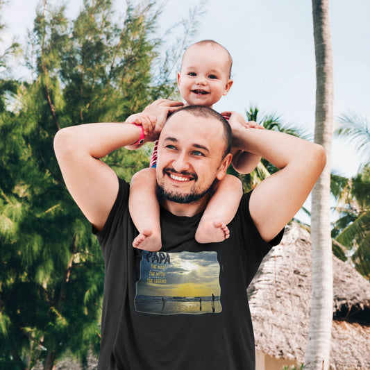 Papa, der Mann, der Mythos, die Legende, Sommer-T-Shirt für Herren