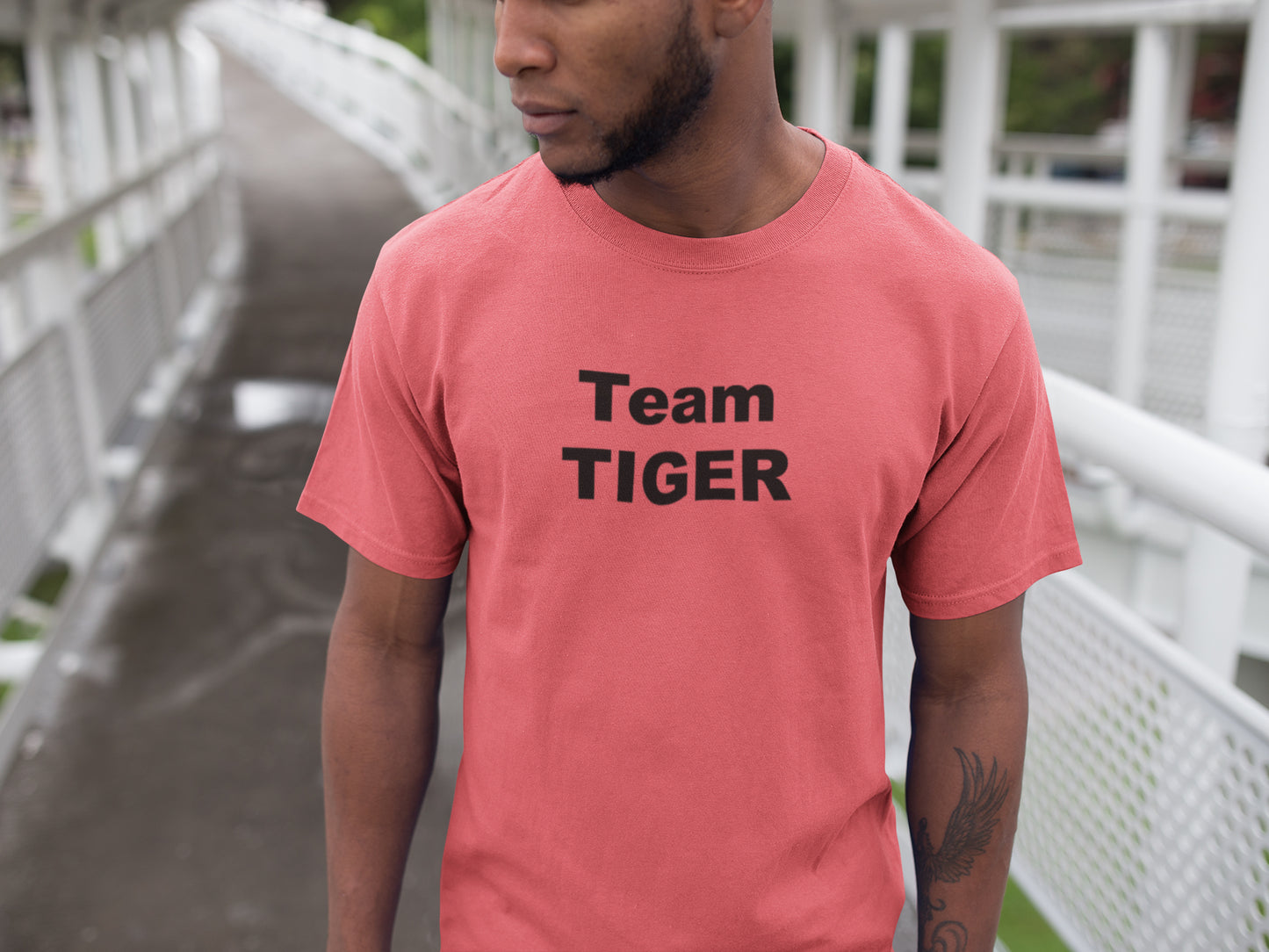 Team Tiger Sommer-T-Shirt für Herren