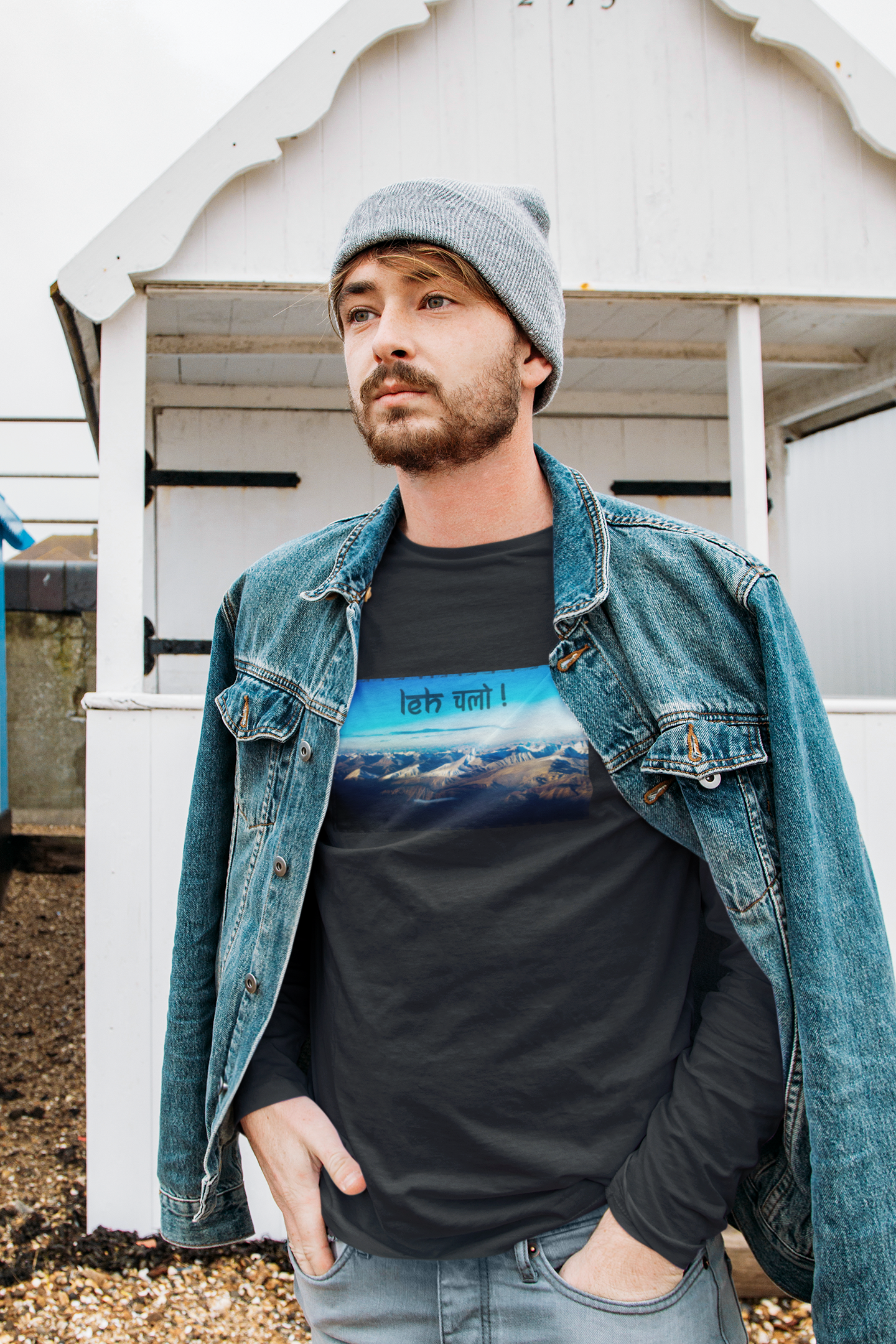 Full Sleeves T-shirt for Men ( LEH CHALO )