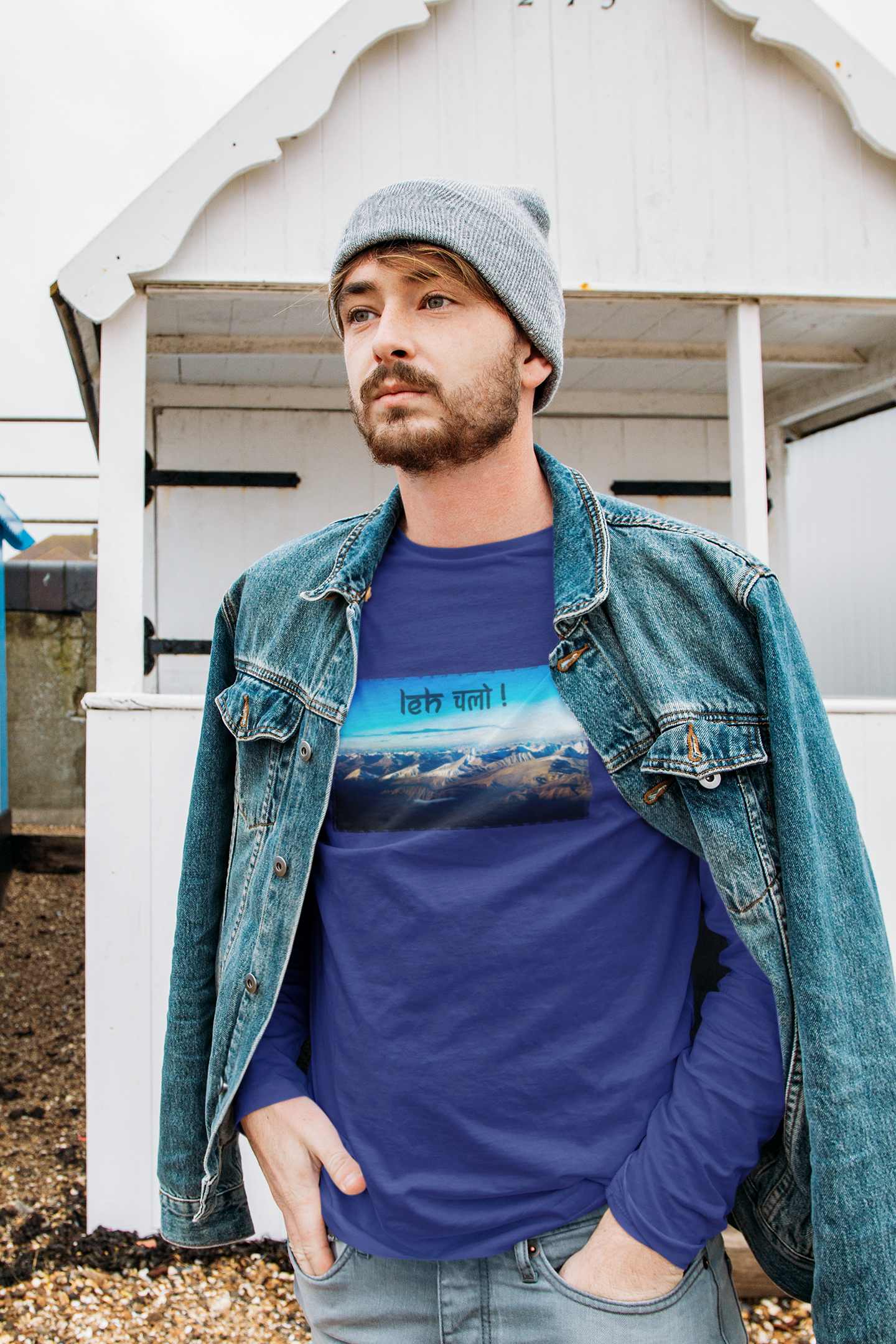 Full Sleeves T-shirt for Men ( LEH CHALO )