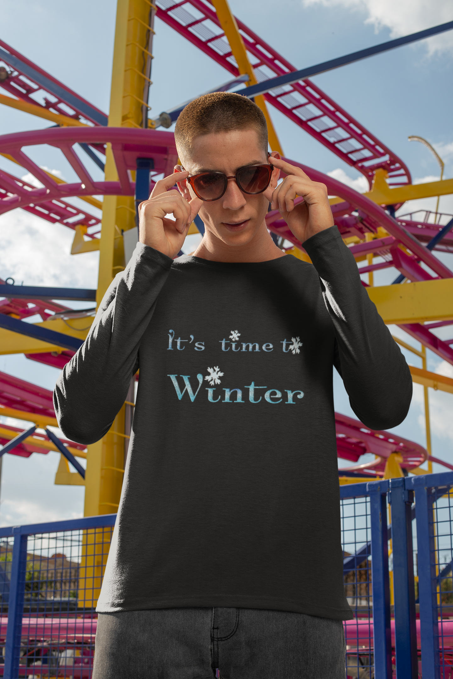 Full Sleeves T-shirt for Men ( TIME TO WINTER )