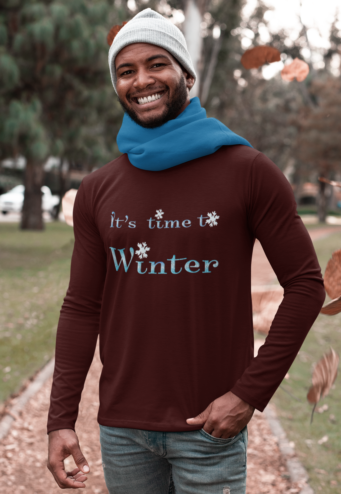 Full Sleeves T-shirt for Men ( TIME TO WINTER )